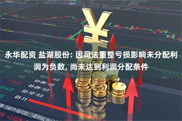 永华配资 盐湖股份: 因司法重整亏损影响未分配利润为负数, 尚未达到利润分配条件